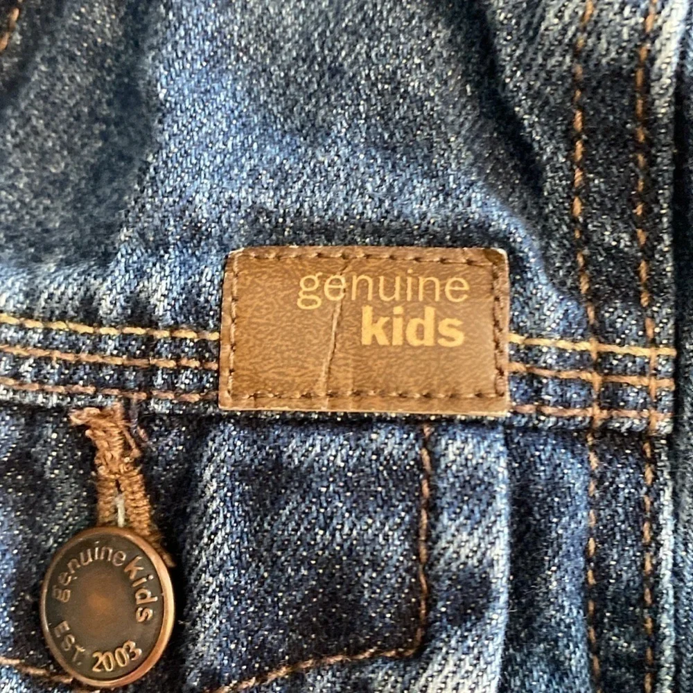 Oshkosh Genuine kids cotton denim button up pocket jacket 2T